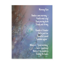 Pluie matinale - Symphonie de la nature poétique