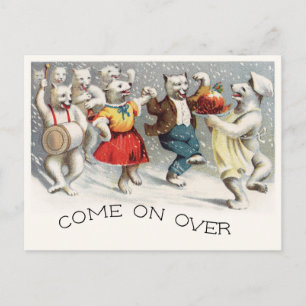 Carte Postale Plum Pudding Jig