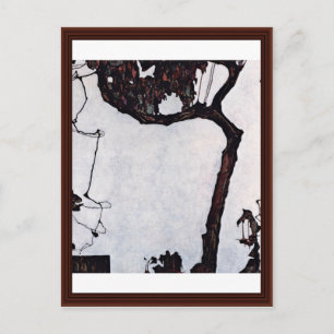 Carte Postale Plum Tree Par Schiele Egon