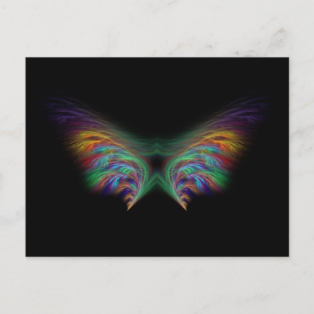 Carte Postale plumes 2 (Devant)