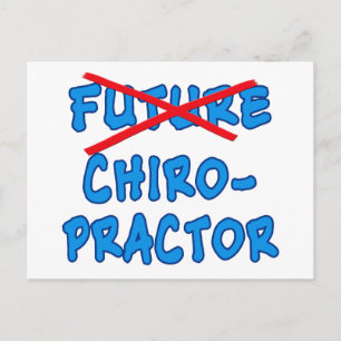 Carte Postale Plus de CHIROPRACTEUR Futur