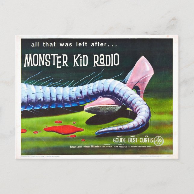 Carte Postale Plus de musaraignes de tueur de radio d'enfant de (Devant)