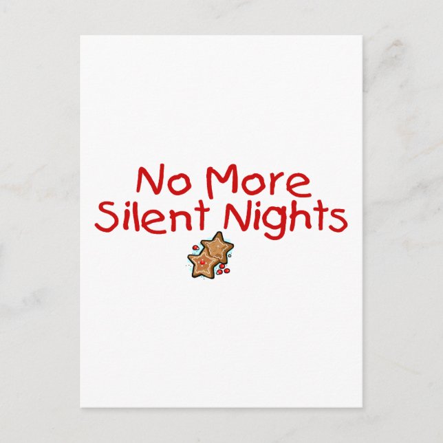 Carte Postale Plus De Nuits Silencieuses (Devant)
