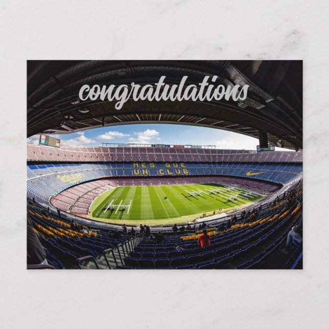 Carte Postale plus qu'un club (Devant)