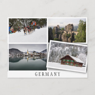 Carte Postale Plusieurs paysages en Allemagne