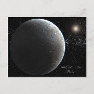 Carte Postale Pluto
