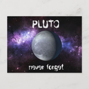 Carte Postale Pluto