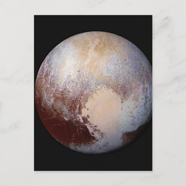 Carte Postale Pluto (Devant)
