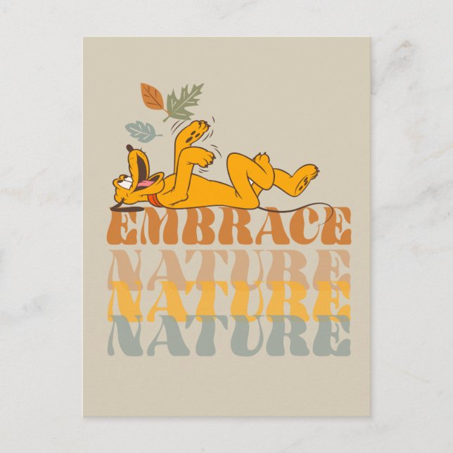 Carte Postale Pluton | Embrasser la Nature (Devant)