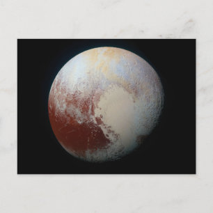 Carte Postale Pluton Planète naine