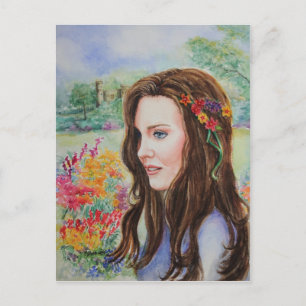 Carte Postale PMACarlson Princess Kate