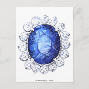 Carte postale PMACarlson Royal Sapphire