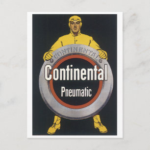 Carte Postale Pneumatique continental