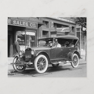 Carte Postale Pneus durs, 1922
