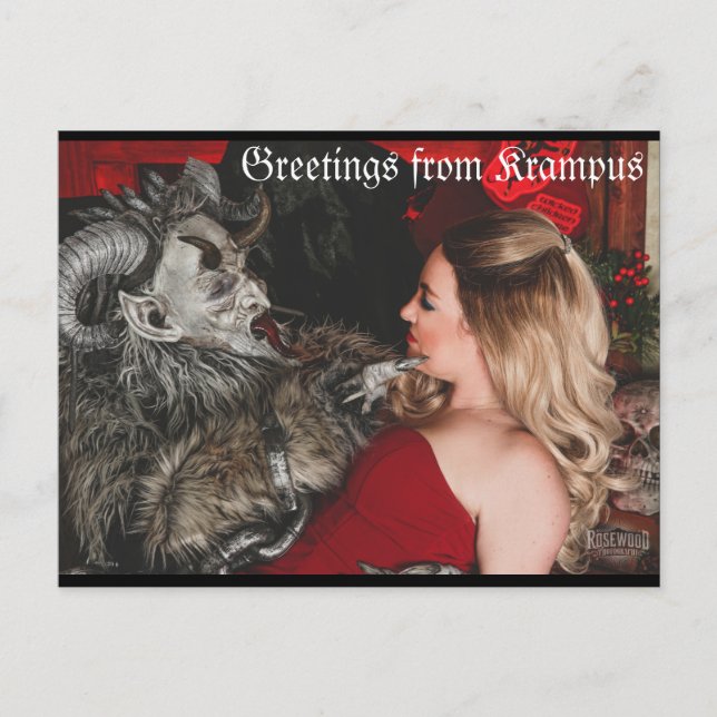 Carte postale PNW Krampus (Devant)