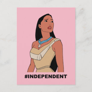 Carte Postale Pocahontas #Indépendant
