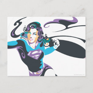 Carte Postale Poche de sélection couleur Supergirl 4