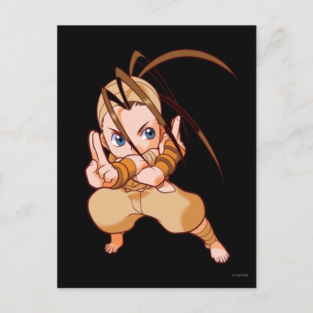 Carte Postale Poche Fighter Ibuki (Devant)
