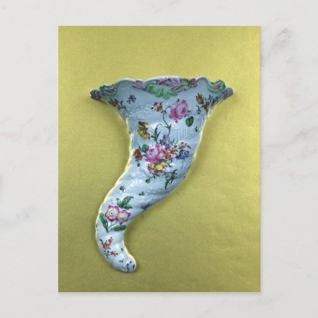 Carte Postale Poche murale Worcester cornucopia, c.1760 (Devant)