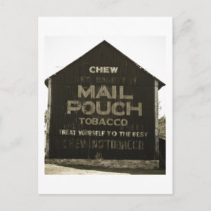 Carte Postale Pochette de pochette de Chew - Finition photo anci