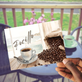 Carte Postale Pocillo (café) de Porto Rico