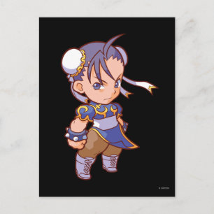 Carte Postale Pocket Fighter Chun-Li 2