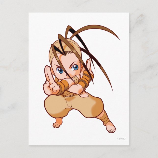 Carte Postale Pocket Fighter Ibuki (Devant)
