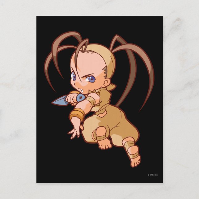 Carte Postale Pocket Fighter Ibuki 2 (Devant)
