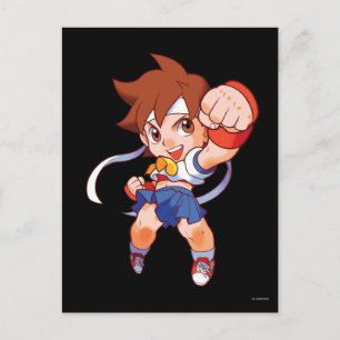 Carte Postale Pocket Fighter Sakura 2
