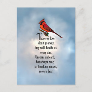 Carte Postale Poème cardinal "So Loved"