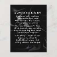Poème Cousin - Soie Noire