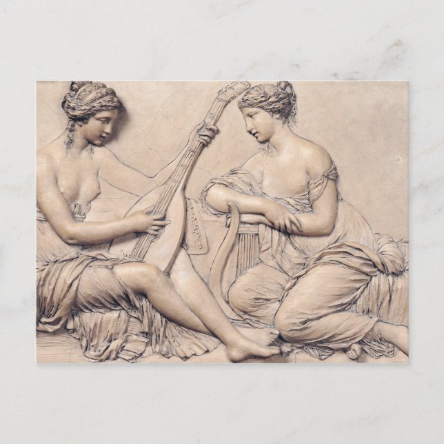 Carte Postale Poésie et musique (Devant)