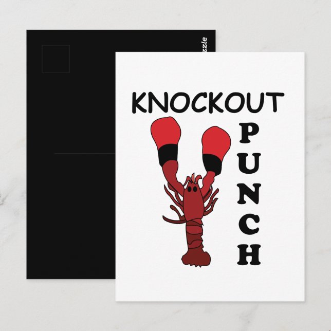 Carte Postale Poignée à bec de langouste (Devant / Derrière)