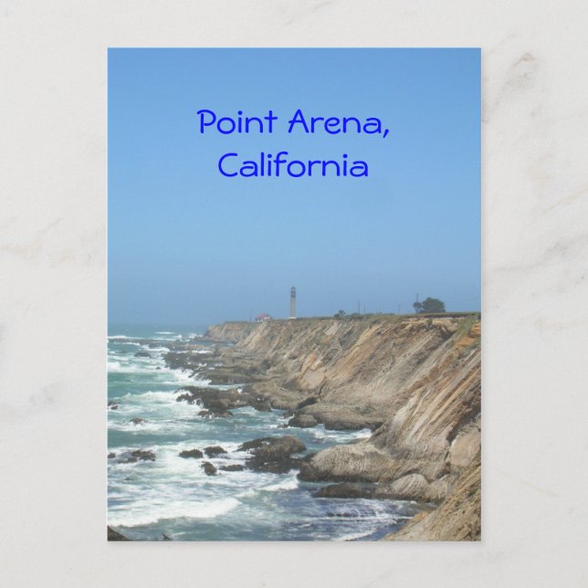 Carte postale - Point Arena California (Devant)