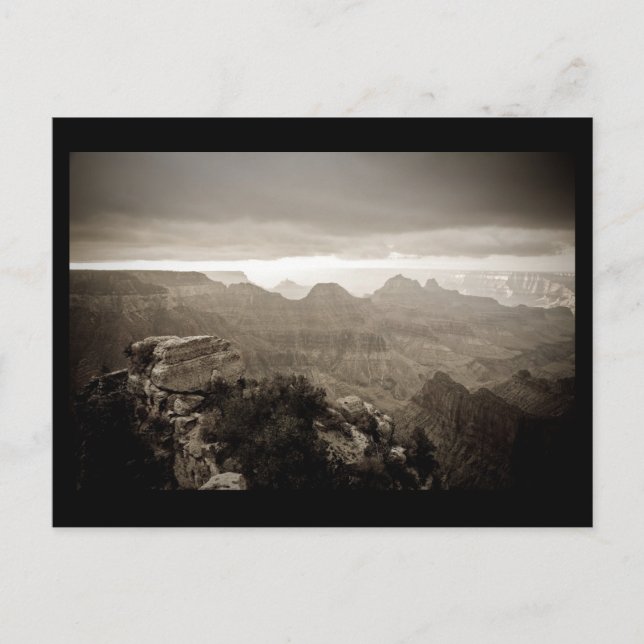 Carte Postale Point Bright Angel au Grand Canyon (Devant)