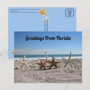 Carte Postale Point de passage - Coquillages sur la plage
