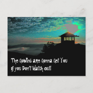 Carte Postale Point de vue Pearsoll Peak Fire