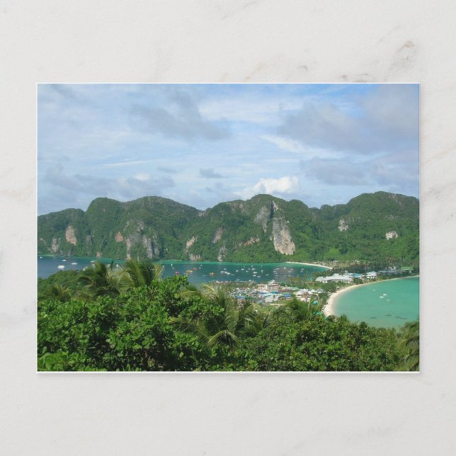 Carte Postale Point de vue Phi Phi Island (Devant)
