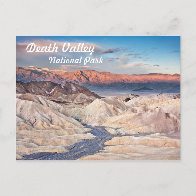 Carte Postale Point de Zabriskie dans Death Valley (Devant)