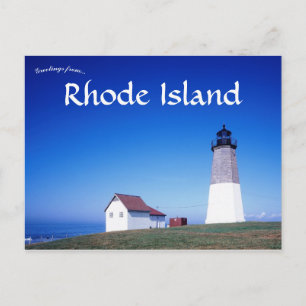 Carte Postale Point Judith Light Rhode Island USA