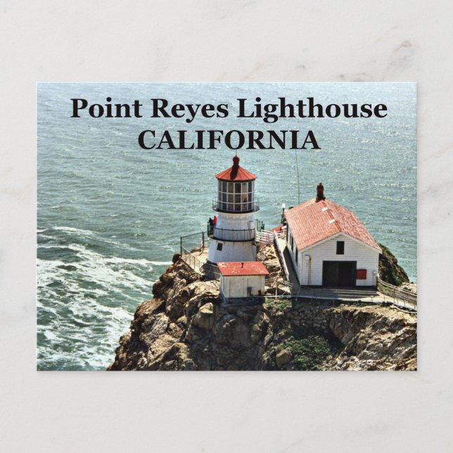Carte Postale Point Reyes Lighthouse, California Postcard (Devant)