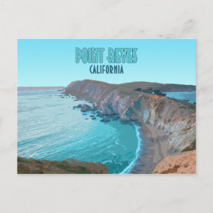 Carte Postale Point Reyes National Seashore California Vintage