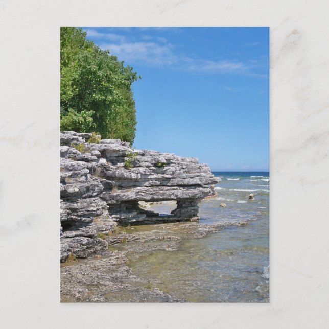 Carte Postale Point Shoreline de caverne (Devant)
