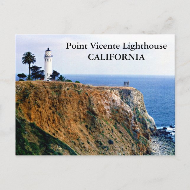 Carte Postale Point Vicente Lighthouse, California Postcard (Devant)