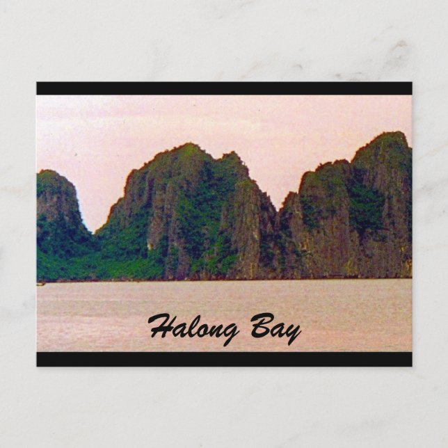 Carte Postale pointes de halong (Devant)