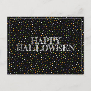 Carte Postale Points de Halloween