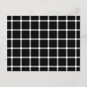 Carte Postale Points de liaison - Illusion optique
