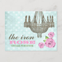 Points de Rose Vintage vert pastel et menthe GC