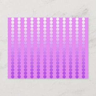 Carte Postale Points en satin - nuances d'orchidée