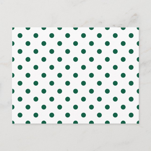 Carte Postale Points verts de chasse (Devant)